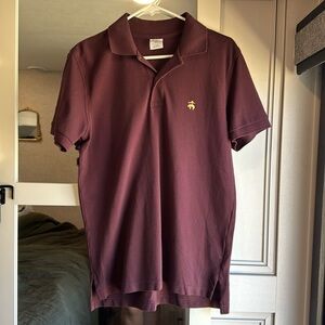 Men's Brooks Brothers Maroon Polo Shirt